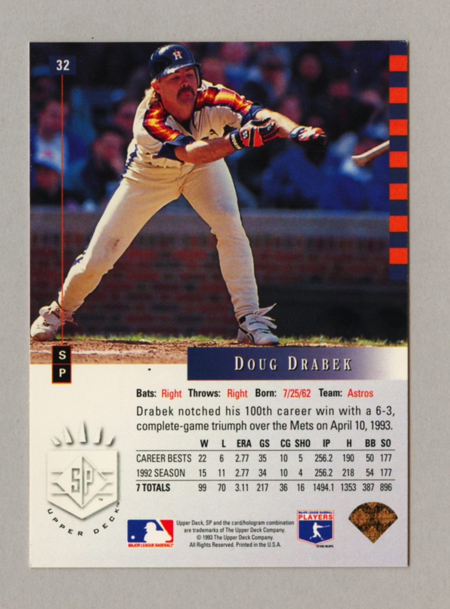 1993 Upper Deck SP Baseball Singles • Rookie • HOF • All Stars - Picture 19 of 193