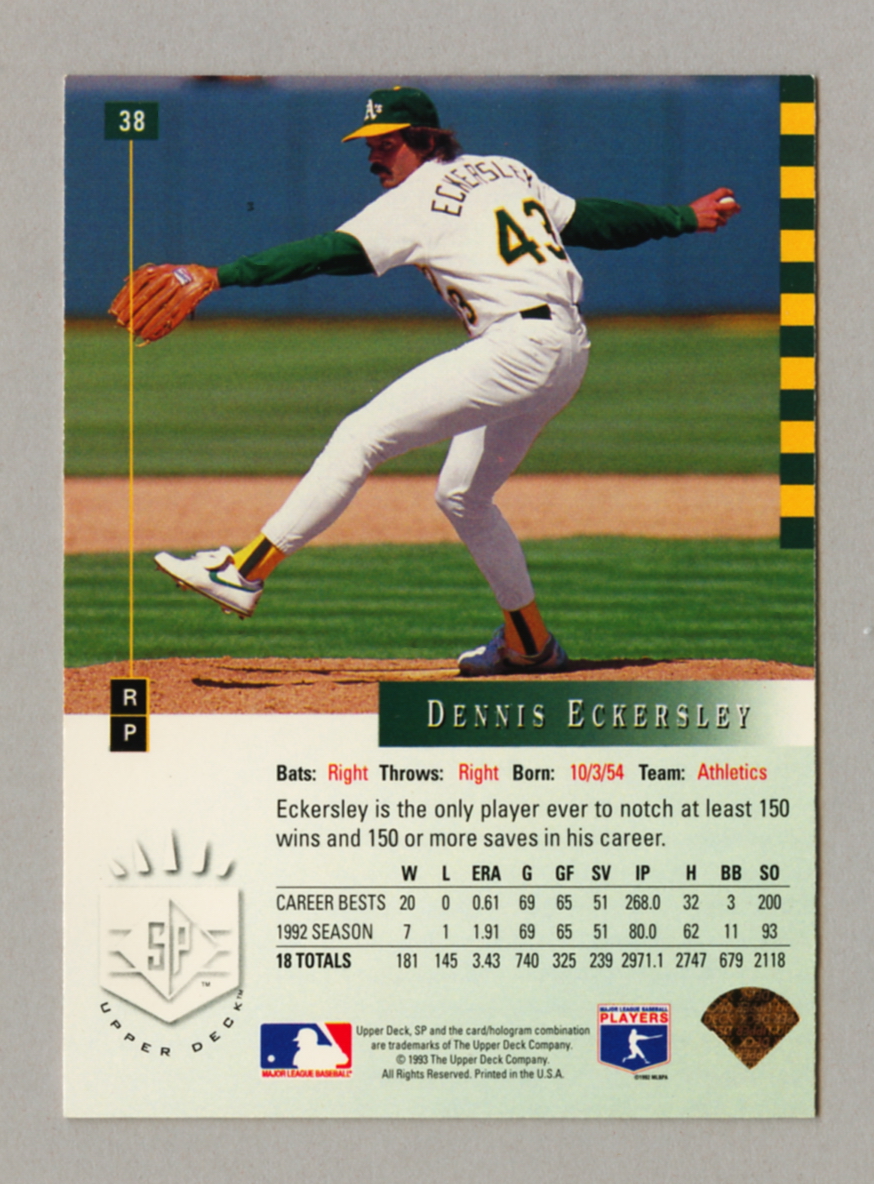 1993 Upper Deck SP Baseball Singles • Rookie • HOF • All Stars - Picture 21 of 193