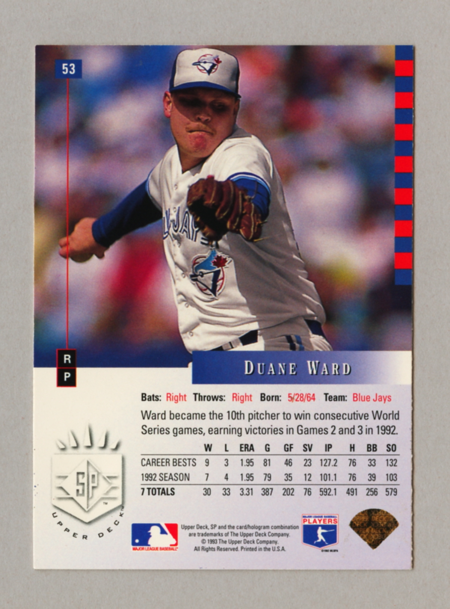 1993 Upper Deck SP Baseball Singles • Rookie • HOF • All Stars - Picture 31 of 193