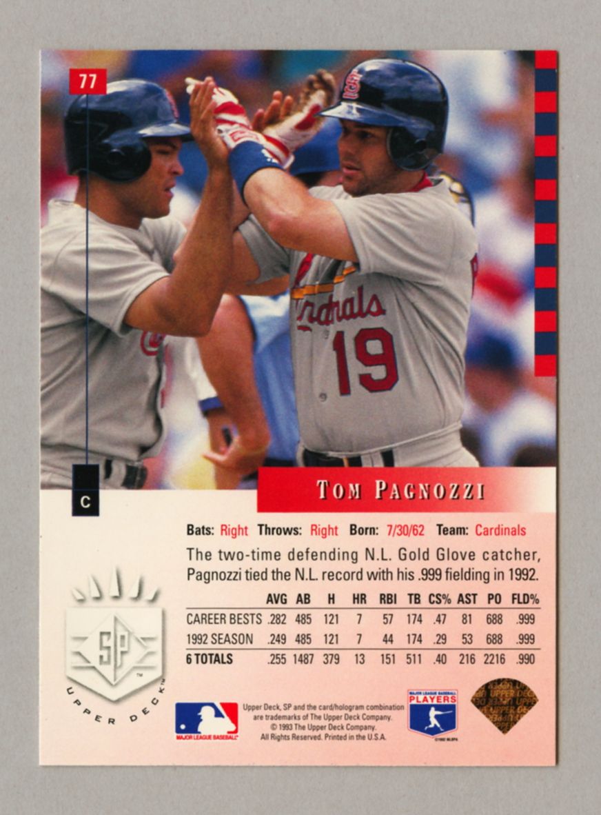 1993 Upper Deck SP Baseball Singles • Rookie • HOF • All Stars - Picture 39 of 193