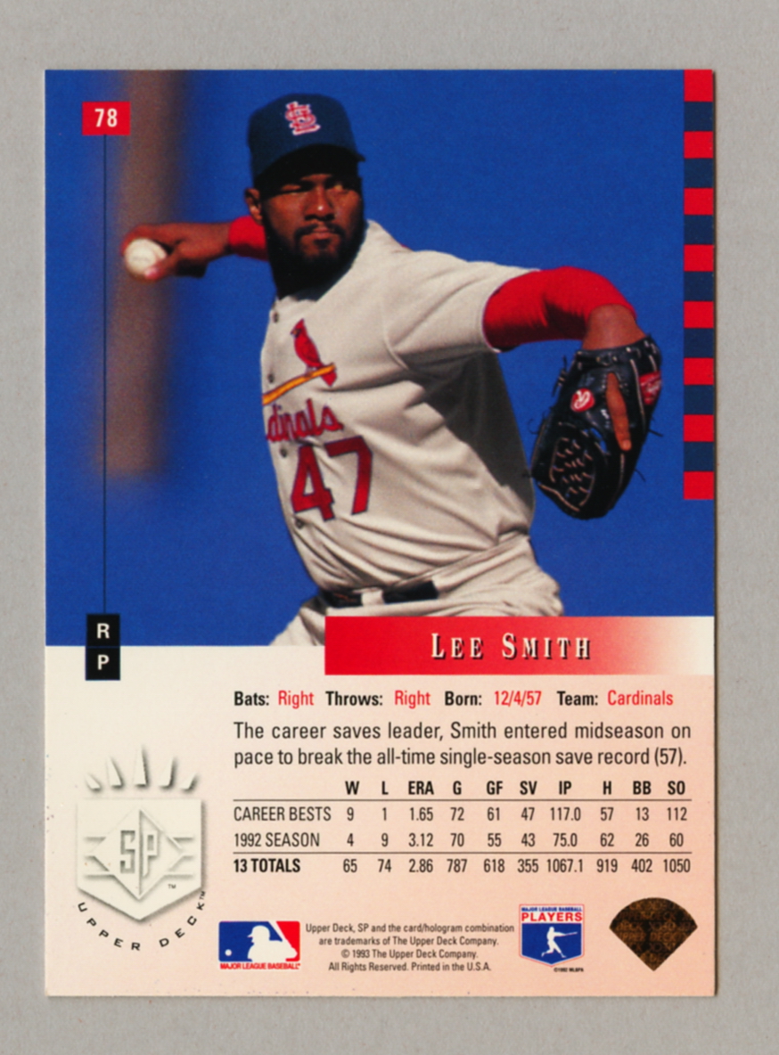 1993 Upper Deck SP Baseball Singles • Rookie • HOF • All Stars - Picture 41 of 193