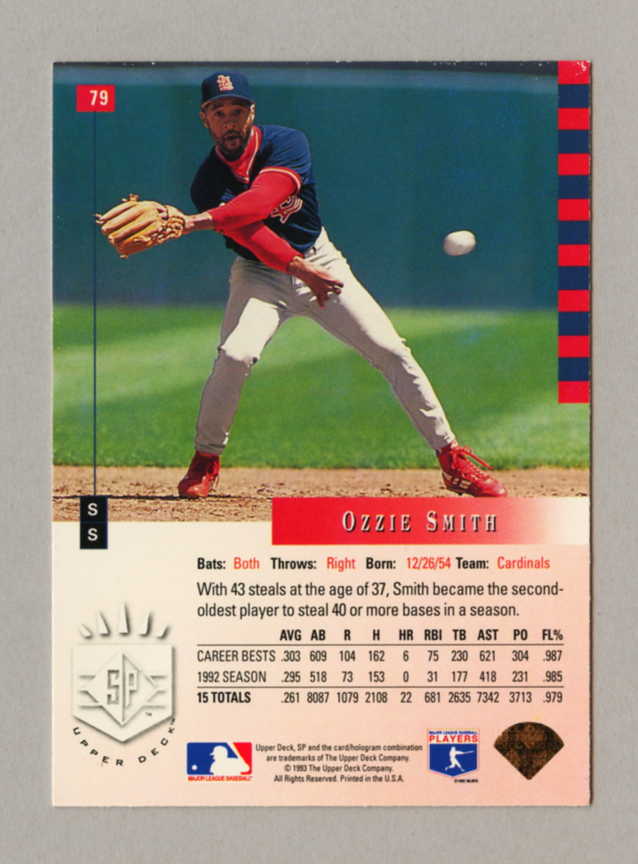 1993 Upper Deck SP Baseball Singles • Rookie • HOF • All Stars - Picture 43 of 193
