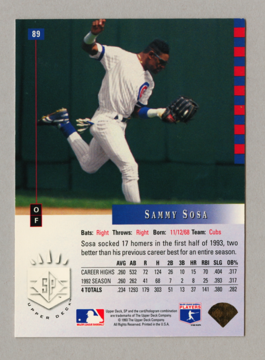 1993 Upper Deck SP Baseball Singles • Rookie • HOF • All Stars - Picture 47 of 193