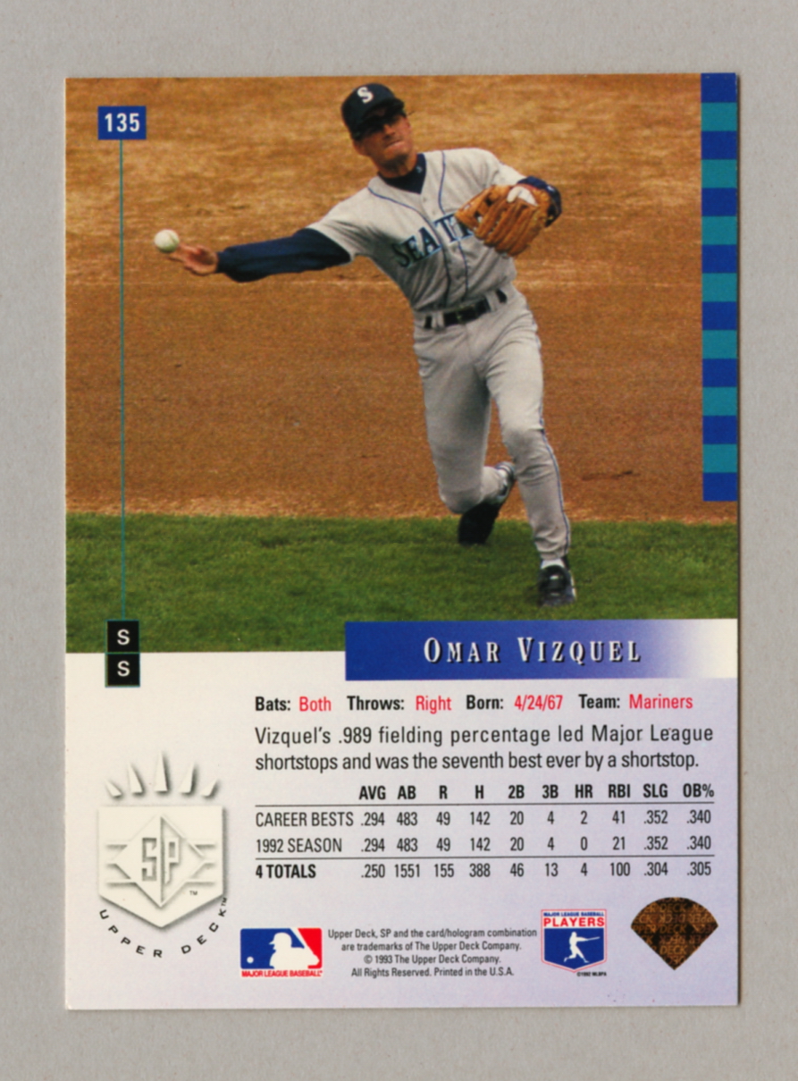 1993 Upper Deck SP Baseball Singles • Rookie • HOF • All Stars - Picture 67 of 193