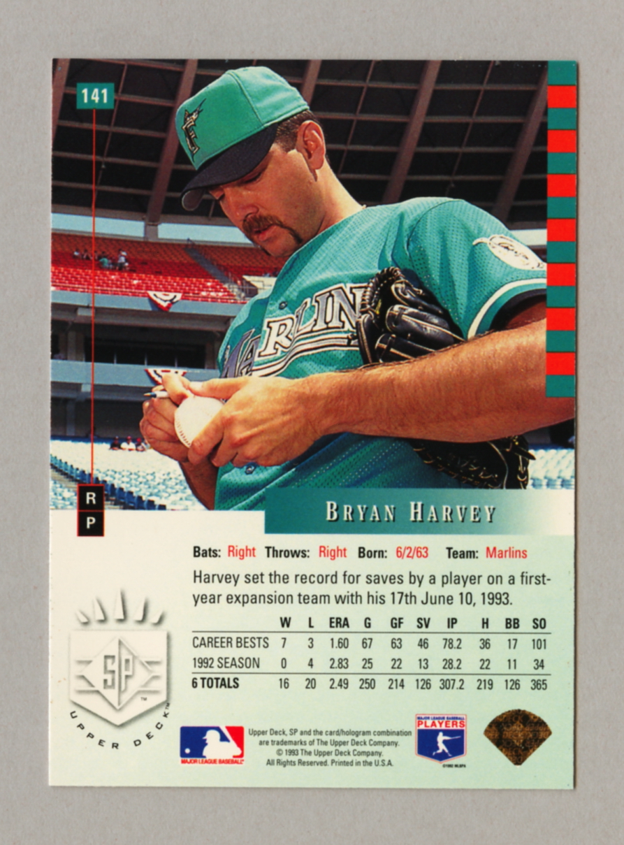 1993 Upper Deck SP Baseball Singles • Rookie • HOF • All Stars - Picture 73 of 193