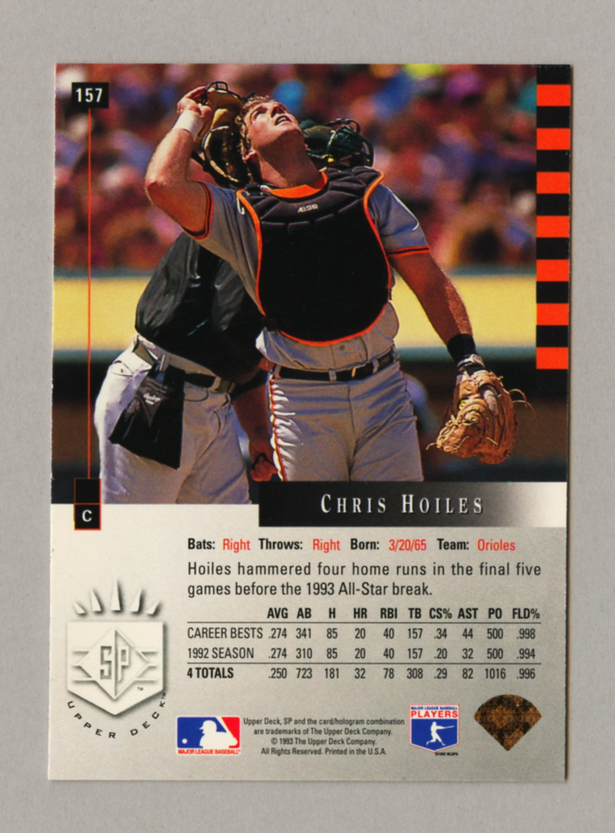 1993 Upper Deck SP Baseball Singles • Rookie • HOF • All Stars - Picture 81 of 193