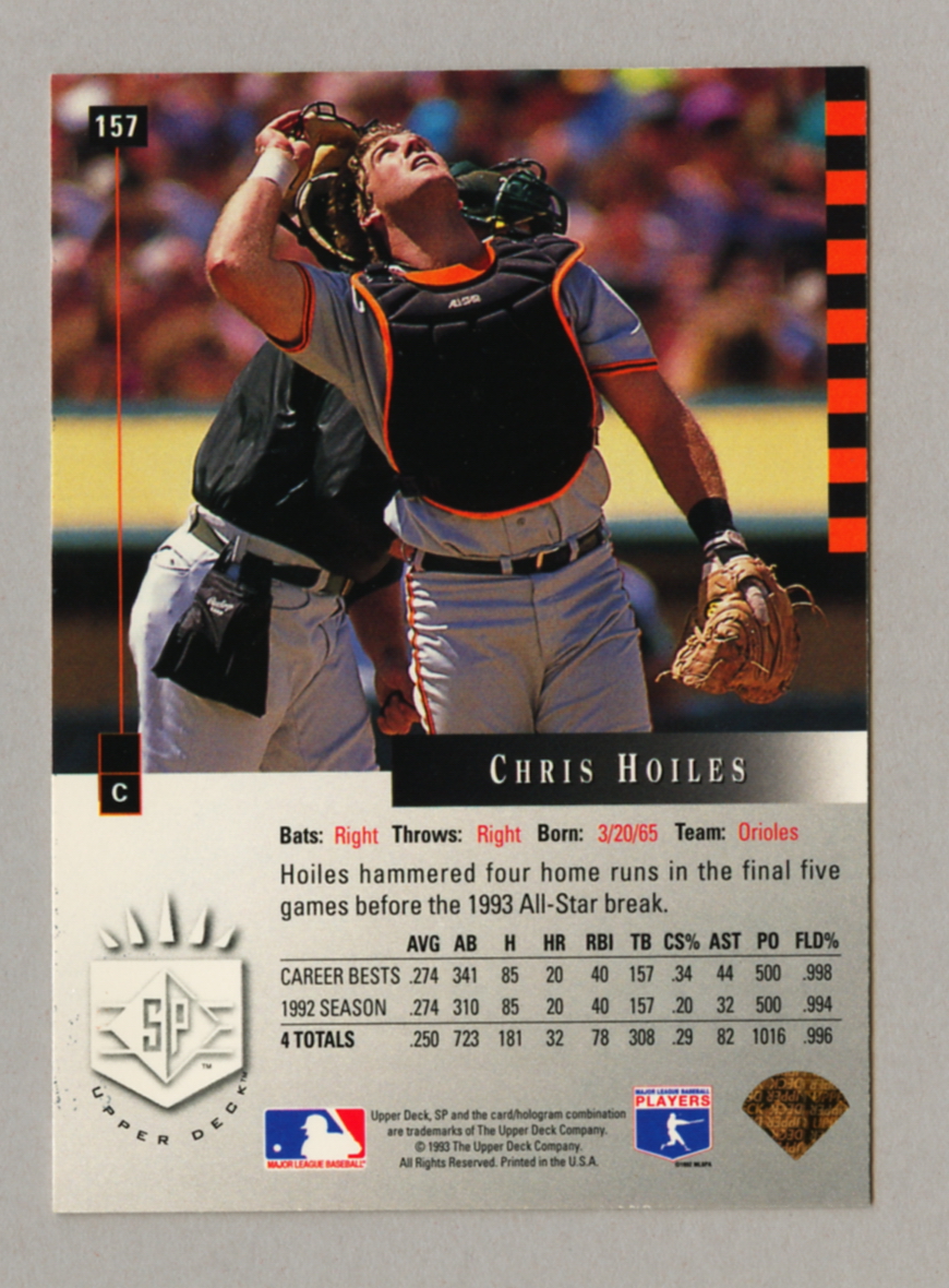 1993 Upper Deck SP Baseball Singles • Rookie • HOF • All Stars - Picture 83 of 193