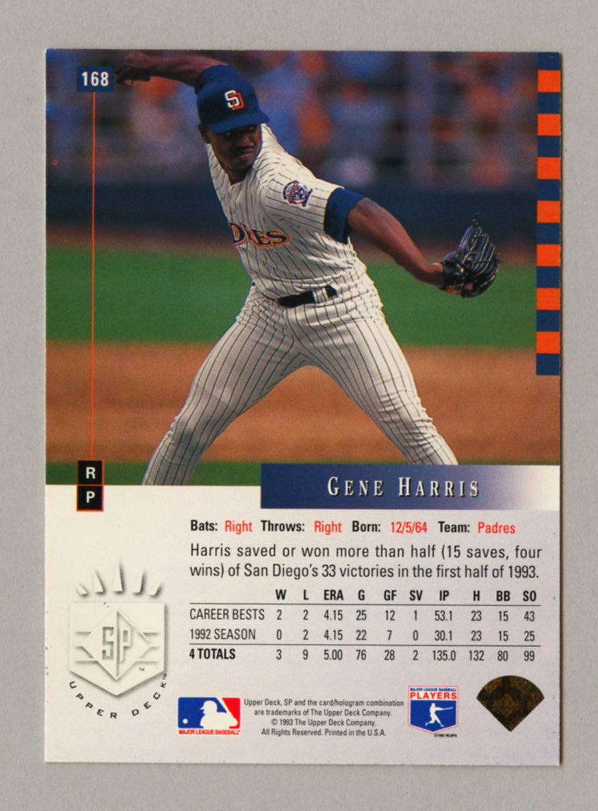 1993 Upper Deck SP Baseball Singles • Rookie • HOF • All Stars - Picture 93 of 193