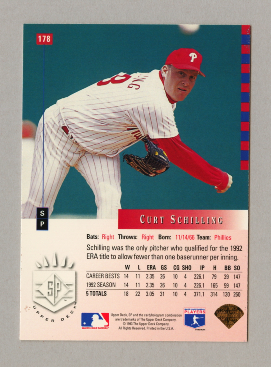 1993 Upper Deck SP Baseball Singles • Rookie • HOF • All Stars - Picture 101 of 193