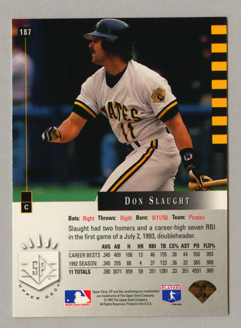 1993 Upper Deck SP Baseball Singles • Rookie • HOF • All Stars - Picture 105 of 193