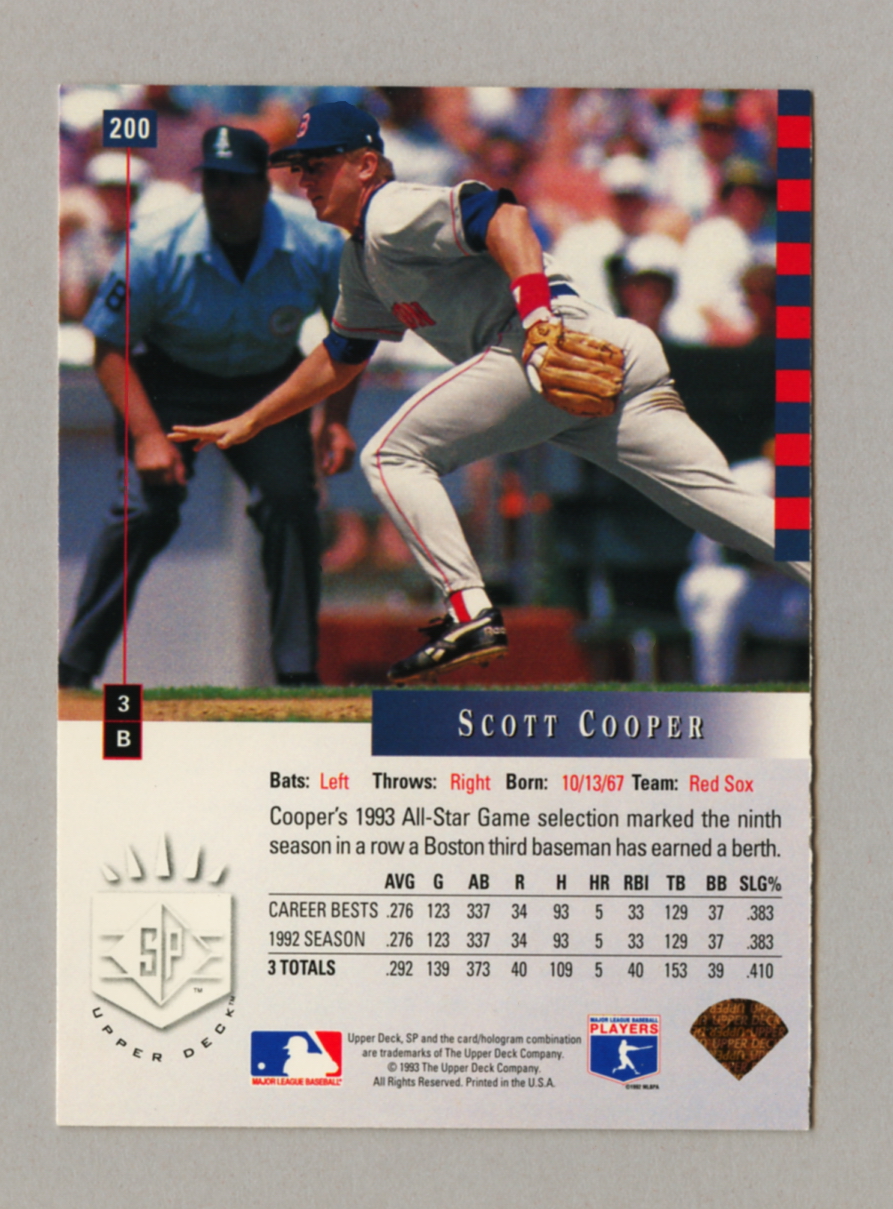 1993 Upper Deck SP Baseball Singles • Rookie • HOF • All Stars - Picture 117 of 193