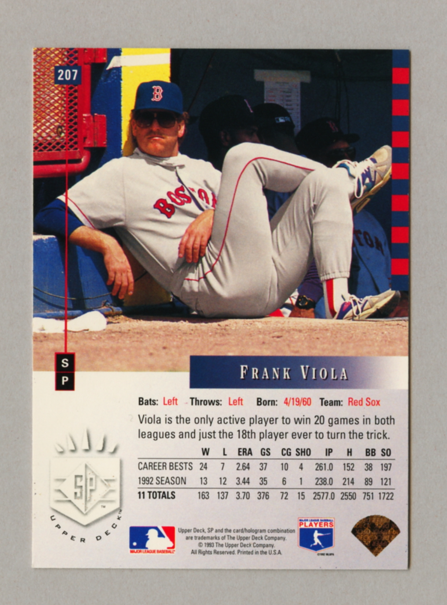1993 Upper Deck SP Baseball Singles • Rookie • HOF • All Stars - Picture 123 of 193