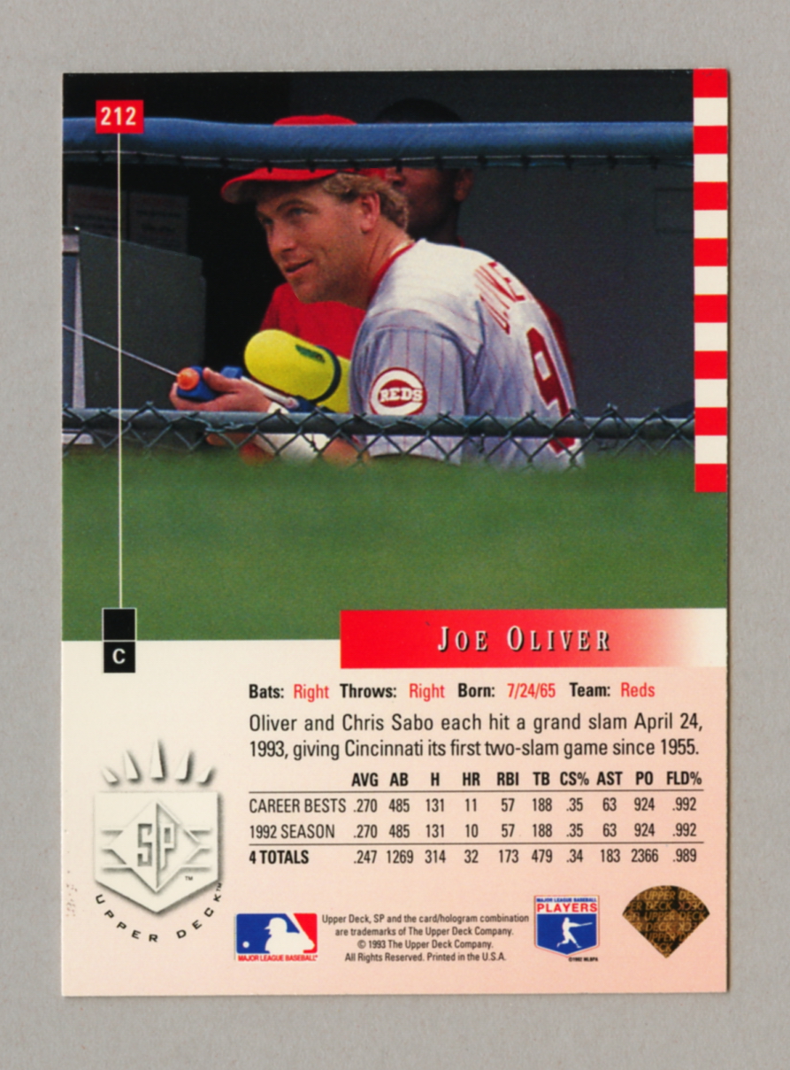1993 Upper Deck SP Baseball Singles • Rookie • HOF • All Stars - Picture 125 of 193