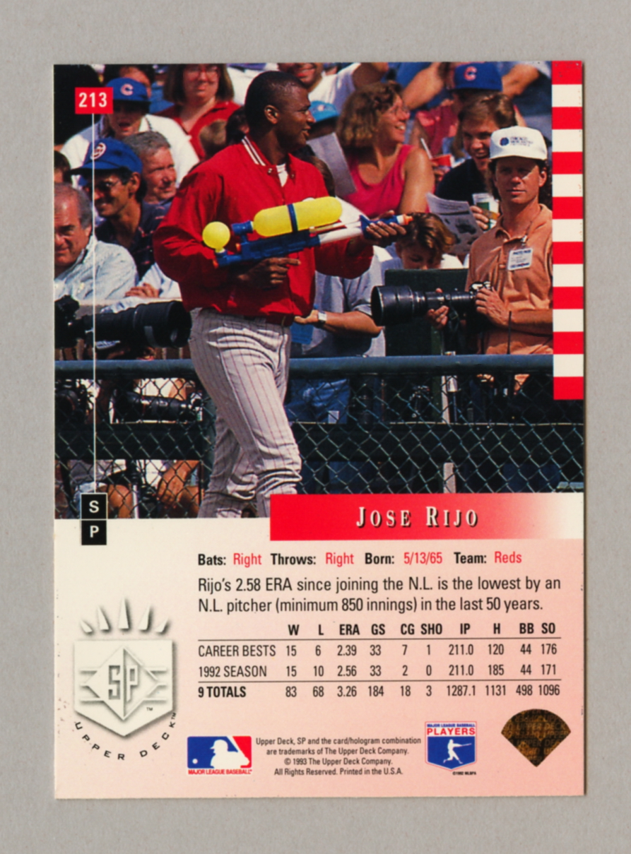 1993 Upper Deck SP Baseball Singles • Rookie • HOF • All Stars - Picture 127 of 193