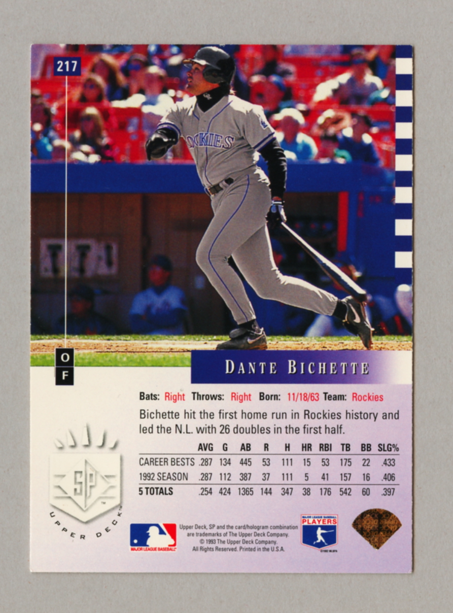 1993 Upper Deck SP Baseball Singles • Rookie • HOF • All Stars - Picture 131 of 193