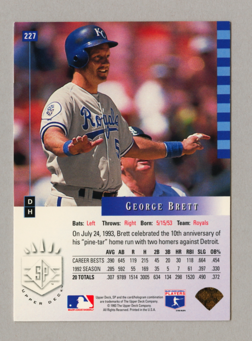1993 Upper Deck SP Baseball Singles • Rookie • HOF • All Stars - Picture 137 of 193