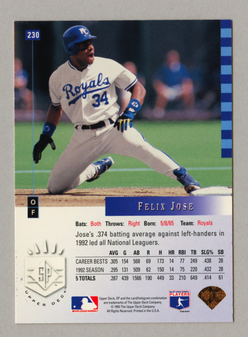 1993 Upper Deck SP Baseball Singles • Rookie • HOF • All Stars - Picture 143 of 193
