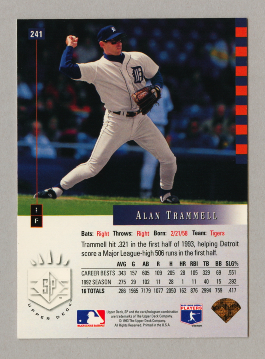 1993 Upper Deck SP Baseball Singles • Rookie • HOF • All Stars - Picture 149 of 193