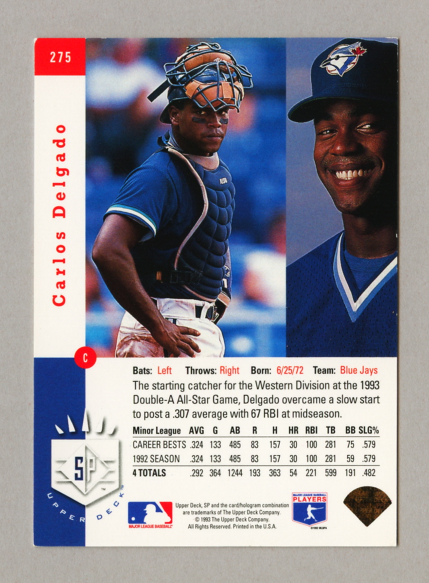 1993 Upper Deck SP Baseball Singles • Rookie • HOF • All Stars - Picture 185 of 193