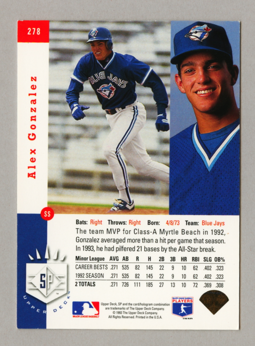 1993 Upper Deck SP Baseball Singles • Rookie • HOF • All Stars - Picture 187 of 193