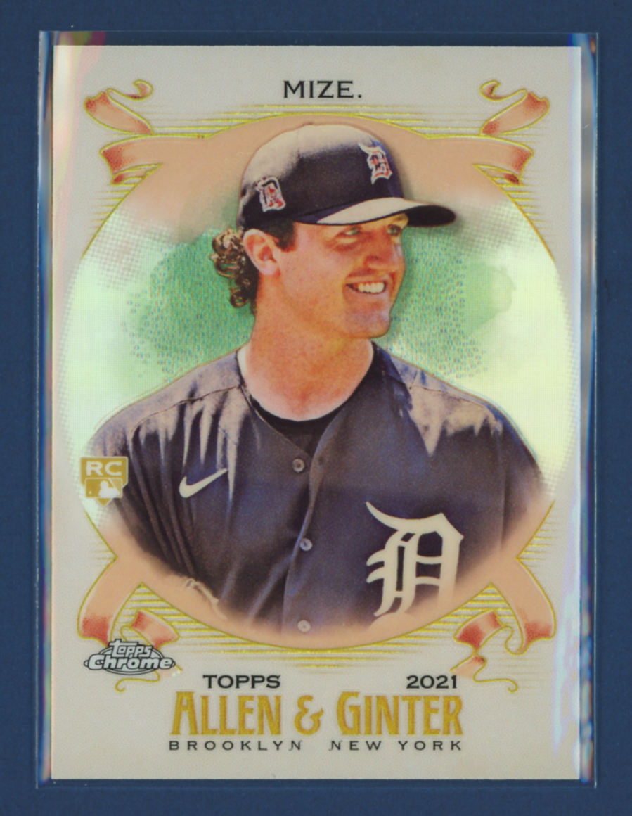2021 Topps Allen & Ginter's Chrome • Base Cards • Mini Cards • Inserts - Picture 41 of 62