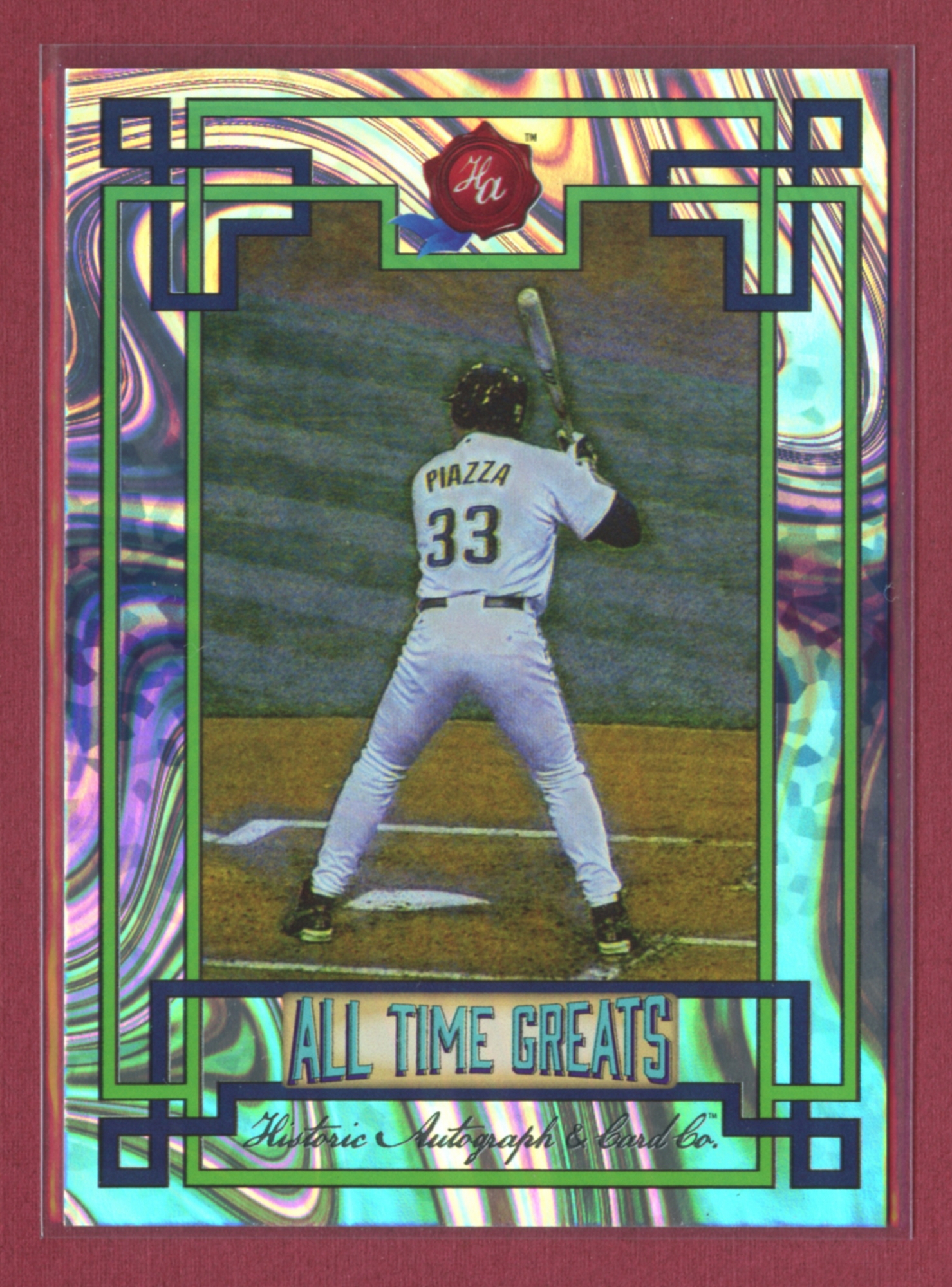 2024 Historic Autographs All-Time Greats Baseball • Variations & Inserts - Picture 92 of 97