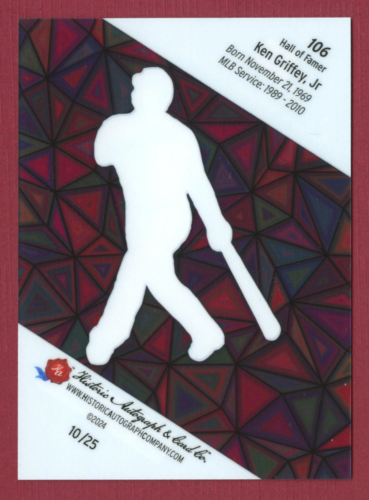 2024 Historic Autographs All-Time Greats Baseball • Variations & Inserts - Picture 97 of 97